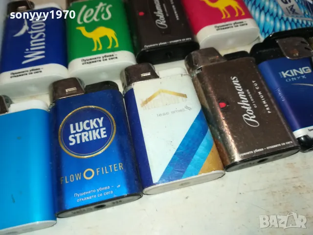 LUCKY STRIKE CAMEL И ДР ЗАПАЛКИ ЗА КОЛЕКЦИЯ 0112241151, снимка 12 - Колекции - 48174033