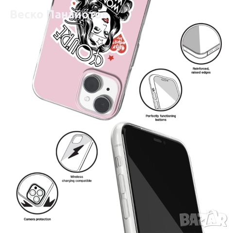 Apple iPhone 14-Калъф за телефон ERT GROUP, снимка 4 - Калъфи, кейсове - 51911081