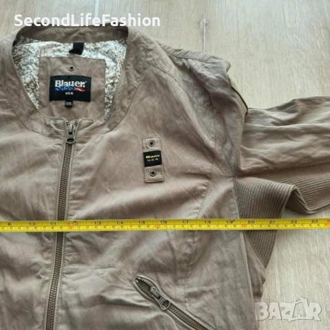 Дамско байкър яке Blauer USA размер XXL, снимка 3 - Якета - 52461387