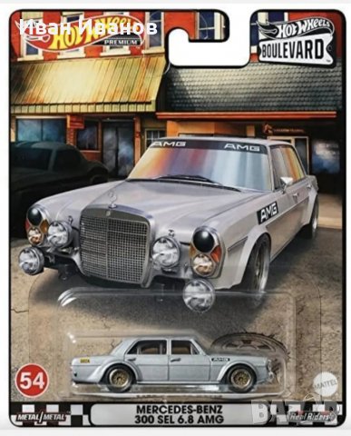Hot wheels Mercedes-Benz 300 SEL 6.8 AMG, снимка 1