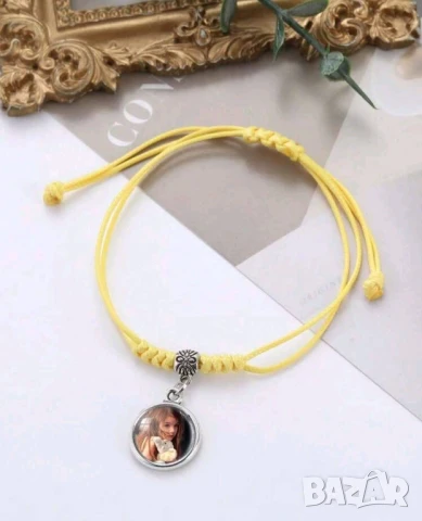 Гривна със снимка и стъклено покритие  , снимка 7 - Гривни - 51172926