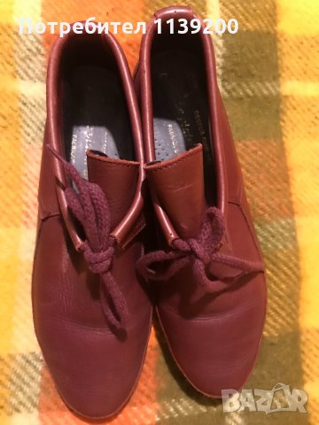 Luxat пролет есен френски обувки естествена кожа бордо удобни 38 , снимка 10 - Дамски ежедневни обувки - 34865635