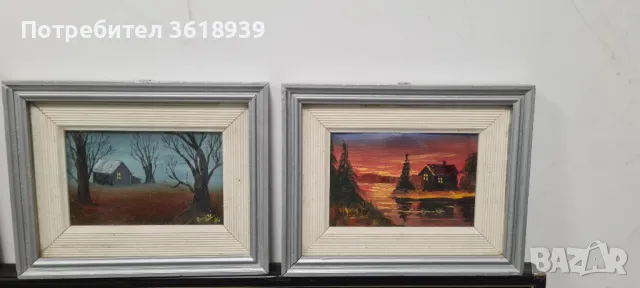 Сет картини италиански автор, снимка 2 - Картини - 49879323