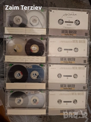 Касети Сони Метал Мастер , снимка 3 - Аудио касети - 52827316