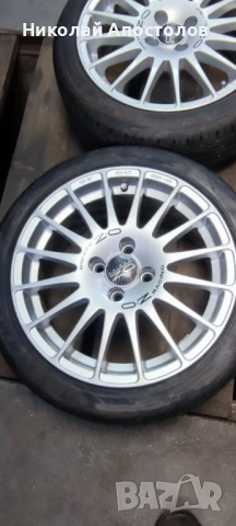 Джанти OZ racing 7x16 4x100, снимка 3 - Гуми и джанти - 50723250