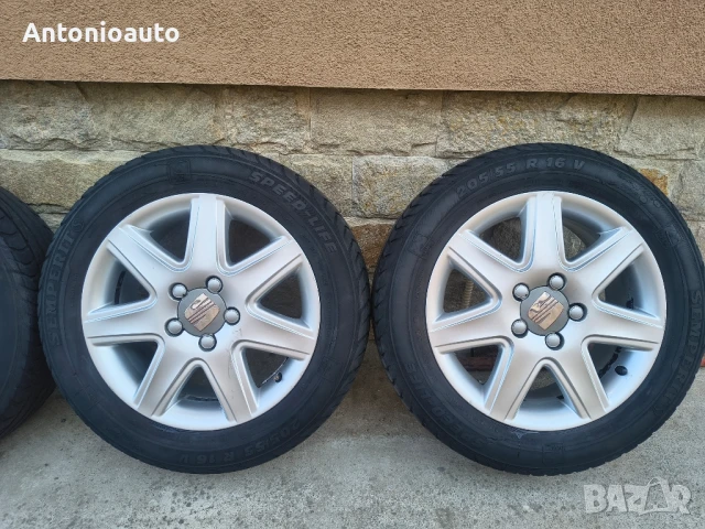 5х112 16 цола  5x112 Seat 5 x 112 джанти Сеат Голф Шкода , снимка 5 - Гуми и джанти - 50649892