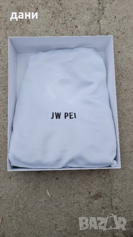 дамска чанта JW PEI-Gabbi Bag-Ivory,Black,Green, снимка 2 - Чанти - 39443531