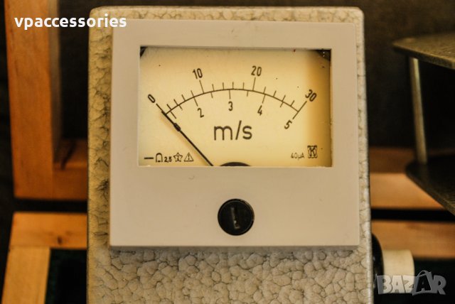 Стар Немски Ветромер Анемометър VEB ANEMOMETER Made in GDR N: 832246, снимка 2 - Антикварни и старинни предмети - 33759733