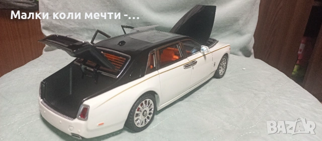 Метална кола Rolls Royce Phantom,1;18 мащаб, чисто нова 