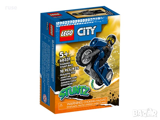 НОВИ! LEGO® City 60331 - Туринг мотоциклет за каскади