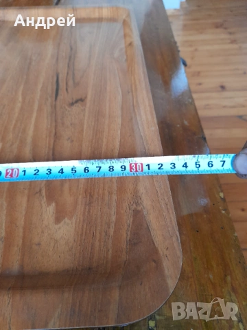 Стар поднос,табла за сервиране, снимка 5 - Други ценни предмети - 53010352