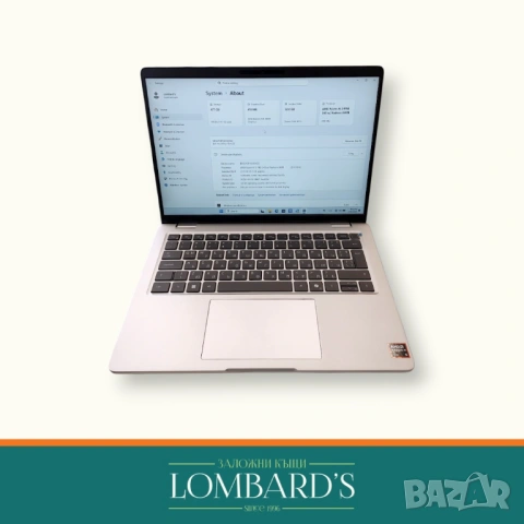 Лаптоп Dell Pro 14 Plus PB14255, N: 535147, снимка 2 - Лаптопи за работа - 54028934