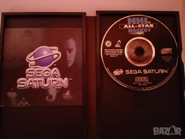 Оригинално DVD Игрa за SEGA SATURN ТМ NHL Hockey All-Star League Sega Sports NHLPA (PAL) (MadeInUSA), снимка 8 - Други игри и конзоли - 36446468