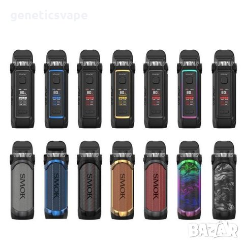 Smok IPX 80 Pod Mod Kit 80W 3000mAh vape вейп под система, снимка 4 - Вейп без пълнители - 31737074