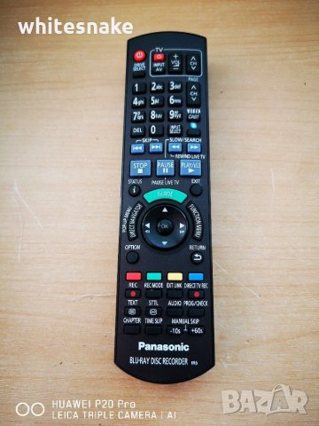 Panasonic N2QAYB000616, Remote control for BluRay Recorder, дистанционно за блу рей плеъри и рекор, снимка 1 - Дистанционни - 31250727