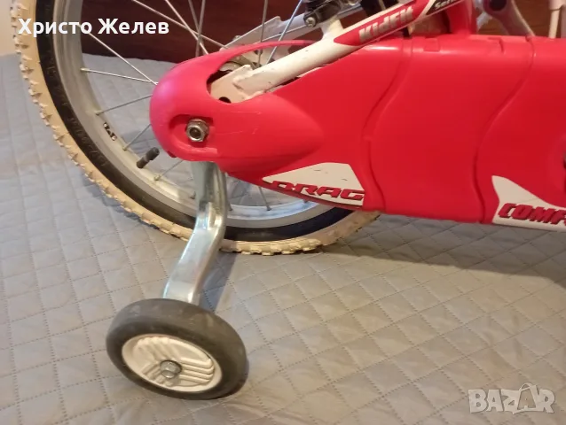 Детско колело с помощни колелца, снимка 5 - Детски велосипеди, триколки и коли - 56535193