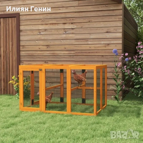 Кокошарник PawHut за 1-3 пилета, снимка 5 - За селскостопански - 53881646