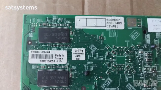 Видео карта NVidia GeForce 4 Asus V9180SE 64MB DDR 64bit AGP, снимка 10 - Видеокарти - 35479891