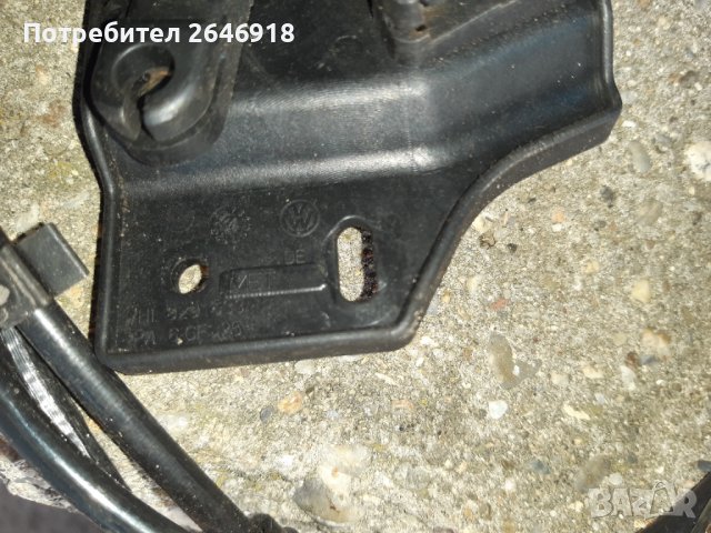 Дръжка и жило за отваряне на предня капак за VW T5, снимка 4 - Части - 39146234