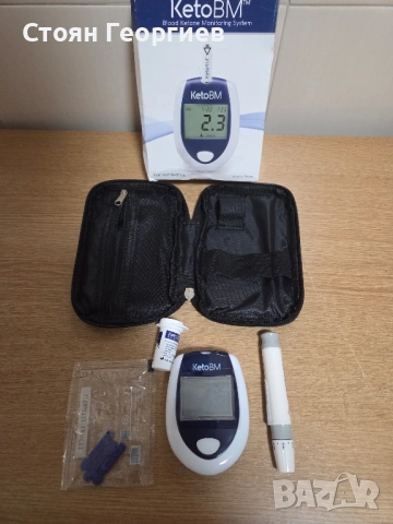 Комплект за измерване на кетони в кръвта KetoBM за кето диета , снимка 2 - Друга електроника - 52175668
