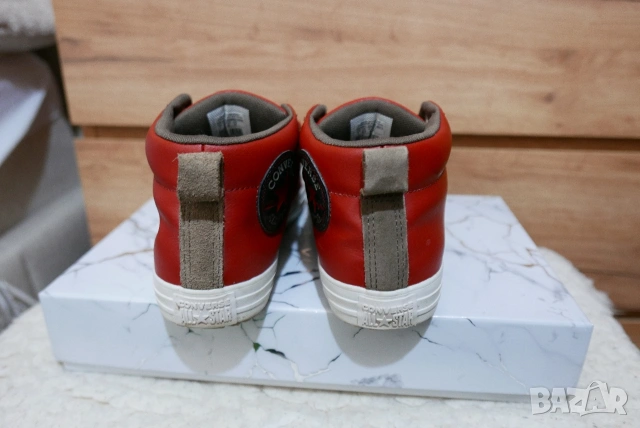 Кожени кецове Converse, снимка 10 - Кецове - 53756942