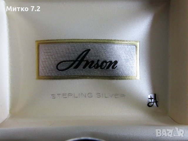  сребърни ръкавели, снимка 4 - Други - 29482334