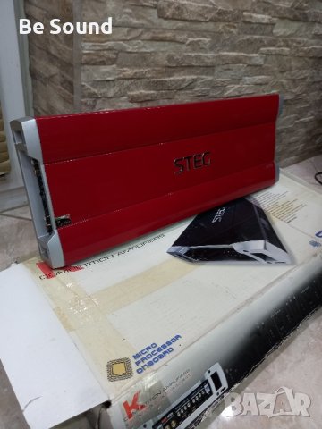 Усилвател 2 канален STEG K2.04 Red Limited Edition Class AB , снимка 5 - Ресийвъри, усилватели, смесителни пултове - 42928076