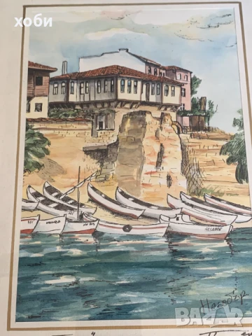 Картина Несебър, снимка 3 - Картини - 51290123