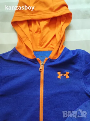 under armour fleece textured full zip - страхотно детско горнище , снимка 5 - Детски анцузи и суичери - 48383127