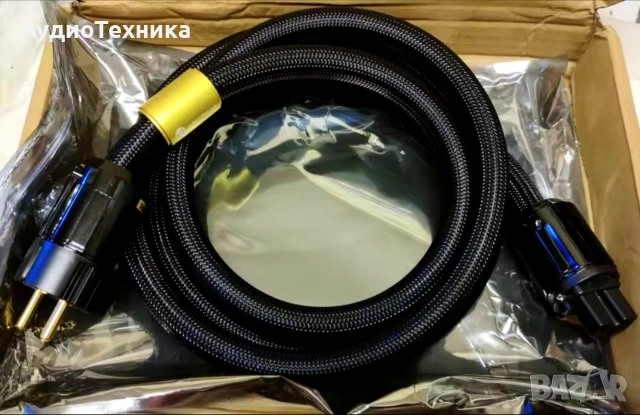 Захранващ кабел OFC/чиста мед/нов, снимка 3 - Други - 54258538