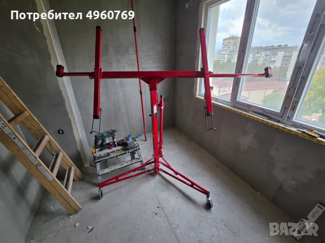 Професионално повдигащо устройство (монтажен асансьор) за гипскартон, снимка 7 - Други инструменти - 56237208