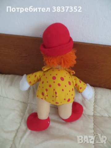 Клоун мека играчка Happy, снимка 3 - Плюшени играчки - 42804356