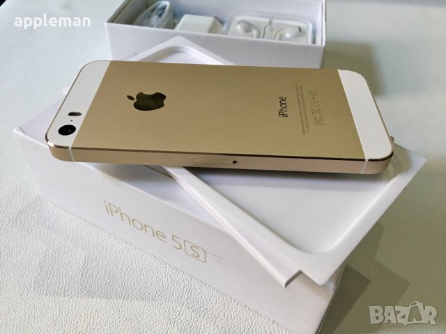 Apple iPhone 5S 16Gb GOLD Фабрично отключен, снимка 2 - Apple iPhone - 38916271