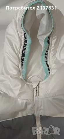 НОВ ! ДЕТСКИ ЕЛЕК / ГРЕЙКА с КАЧУЛКА -  Размер 134 / 140 , снимка 2 - Детски якета и елеци - 49536755