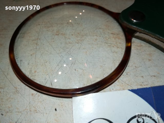 ДЖОБНА ЛУПА С КОЖЕН КЕИС ОТ ФРАНЦИЯ 1012211956, снимка 14 - Антикварни и старинни предмети - 35098835