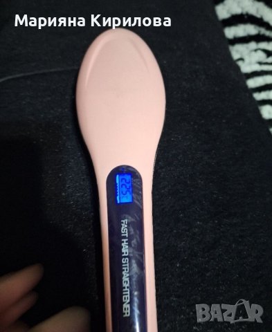 електрическа четка за коса загрява до 230градуса. , снимка 2 - Аксесоари за коса - 42791495