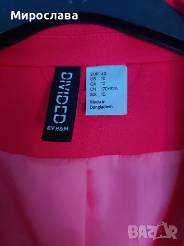 Дамско сако H&M , снимка 3 - Сака - 56298223