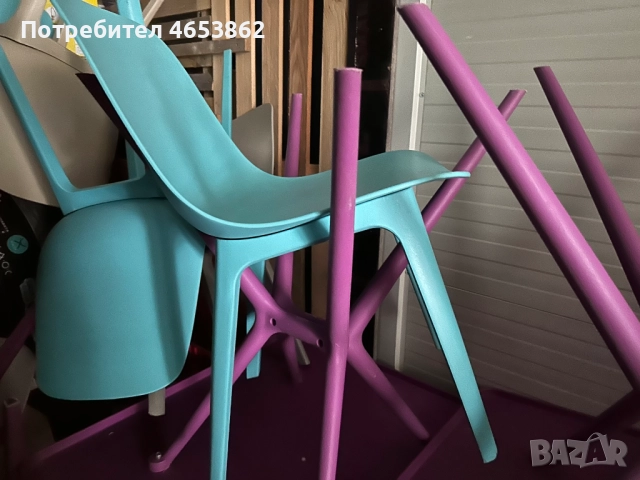 Комплект маса и четири стола, снимка 3 - Обзавеждане за заведение - 52467287