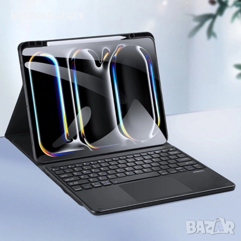 DUX DUCIS кожен калъф с Bluetooth клавиатура и тъчпад за iPad Pro 13 2024