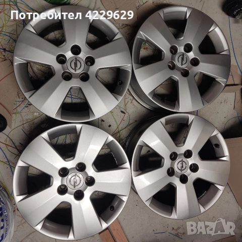 Оригинални алуминиеви джанти Opel 5x110 - 16 цола.