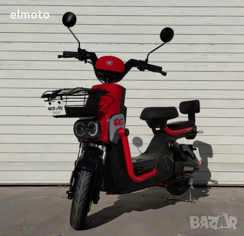 Електрически скутер от модел Y9 в червен цвят , снимка 1