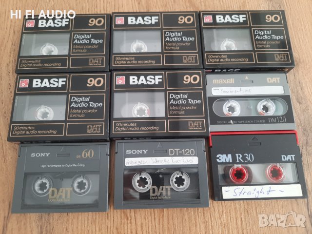 BASF 90-минутна аудио DAT касета с метална формула , снимка 1 - Аудио касети - 42432318