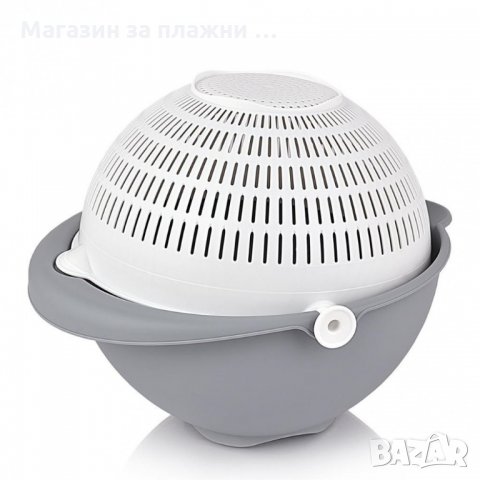 Въртящ се гевгир - купа за отцеждане - код 3250, снимка 4 - Аксесоари за кухня - 34505462