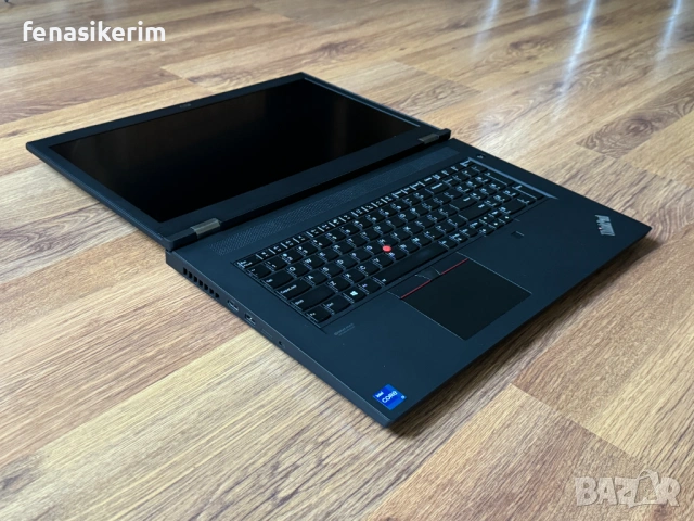 17.3' Full HD i7-10750H Lenovo ThinkPad P17 @ 32GB DDR4/512GB NVMe/Nvidia Quadro T2000 4GB/Бат 6ч, снимка 9 - Лаптопи за работа - 53235048
