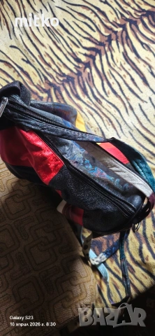 Дамска раница естествена кожа-Турция, снимка 4 - Чанти - 54211421