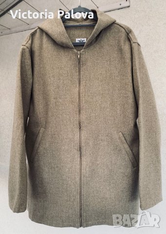 Удобно бежово палто 100% вълна, снимка 2 - Палта, манта - 39343610