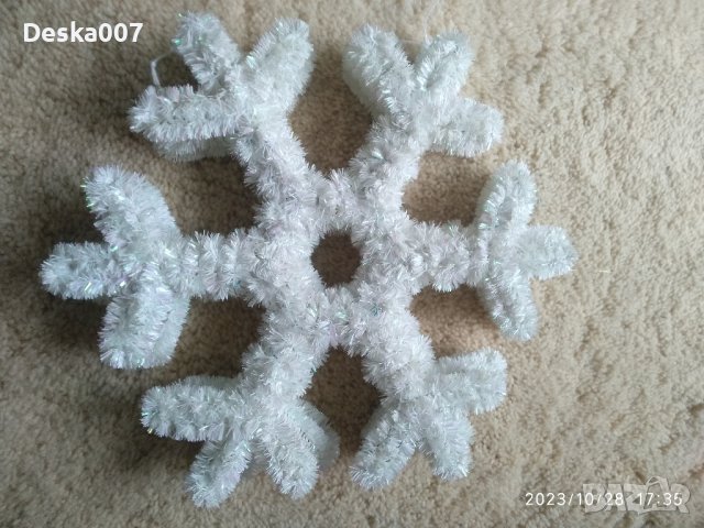 Коледни звезди снежинки