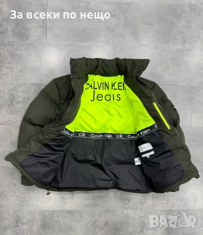 Мъжко зимно яке със силиконов пълнеж Calvin Klein - Налични различни цветове Код A232, снимка 3 - Якета - 47818346