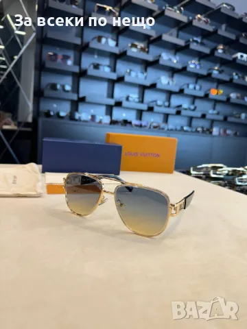 Louis Vuitton Слънчеви Очила С UV400 Защита С ПОДАРЪК🎁Калъф - Налични Различни Цветове Код D2111, снимка 2 - Слънчеви и диоптрични очила - 49418246