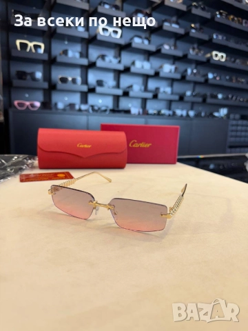 Cartier Слънчеви Очила С UV400 Защита - Налични Различни Цветове Код SK287 , снимка 7 - Слънчеви и диоптрични очила - 52598429